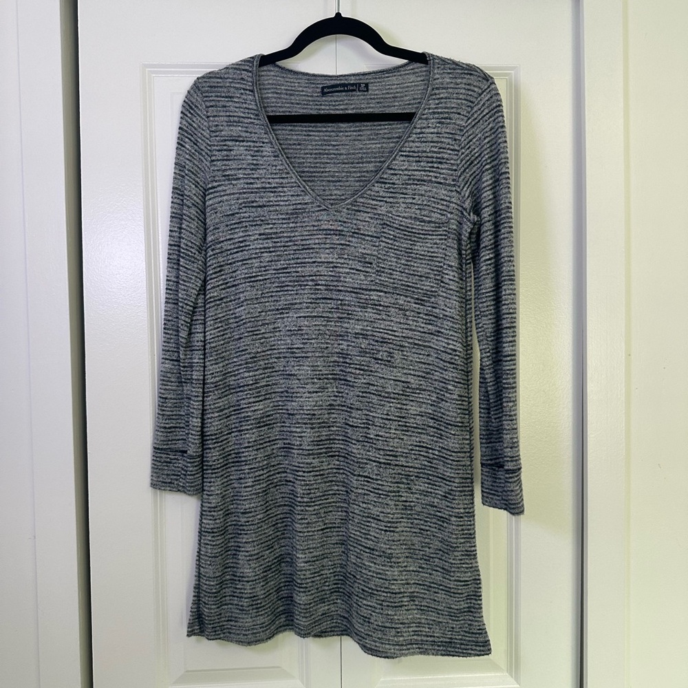 Abercrombie & Fitch Long Sleeve Striped Dress Size Small Petite